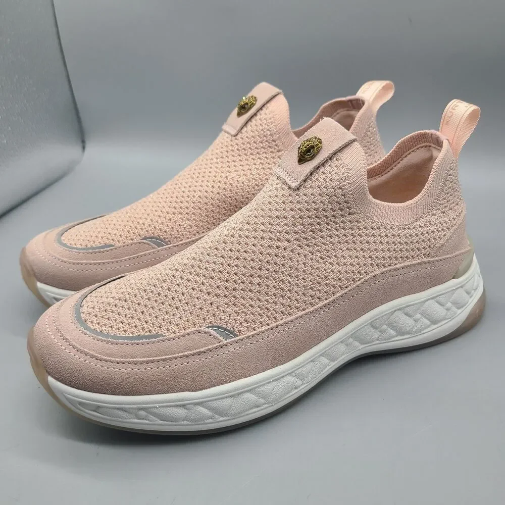 Kurt Geiger London Womens FlyKnit Jewel Sneakers Women - Pale Pink Sz 7.5/38 New_6